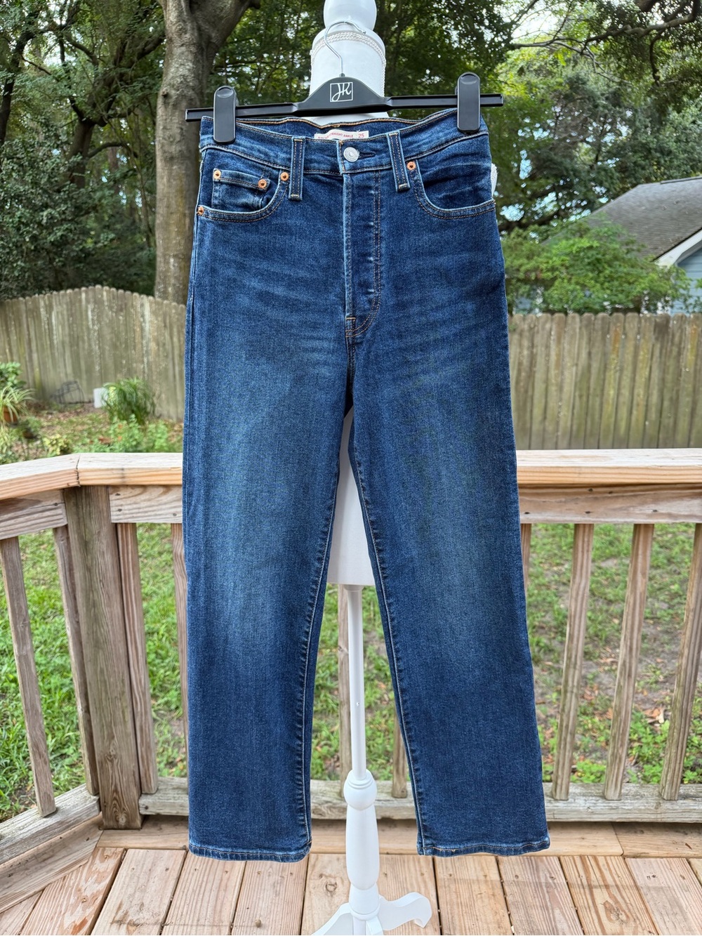 Levi's Straight Leg Dark Indigo Jeans